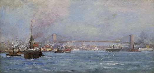 Il fiume East, NYC, 1904